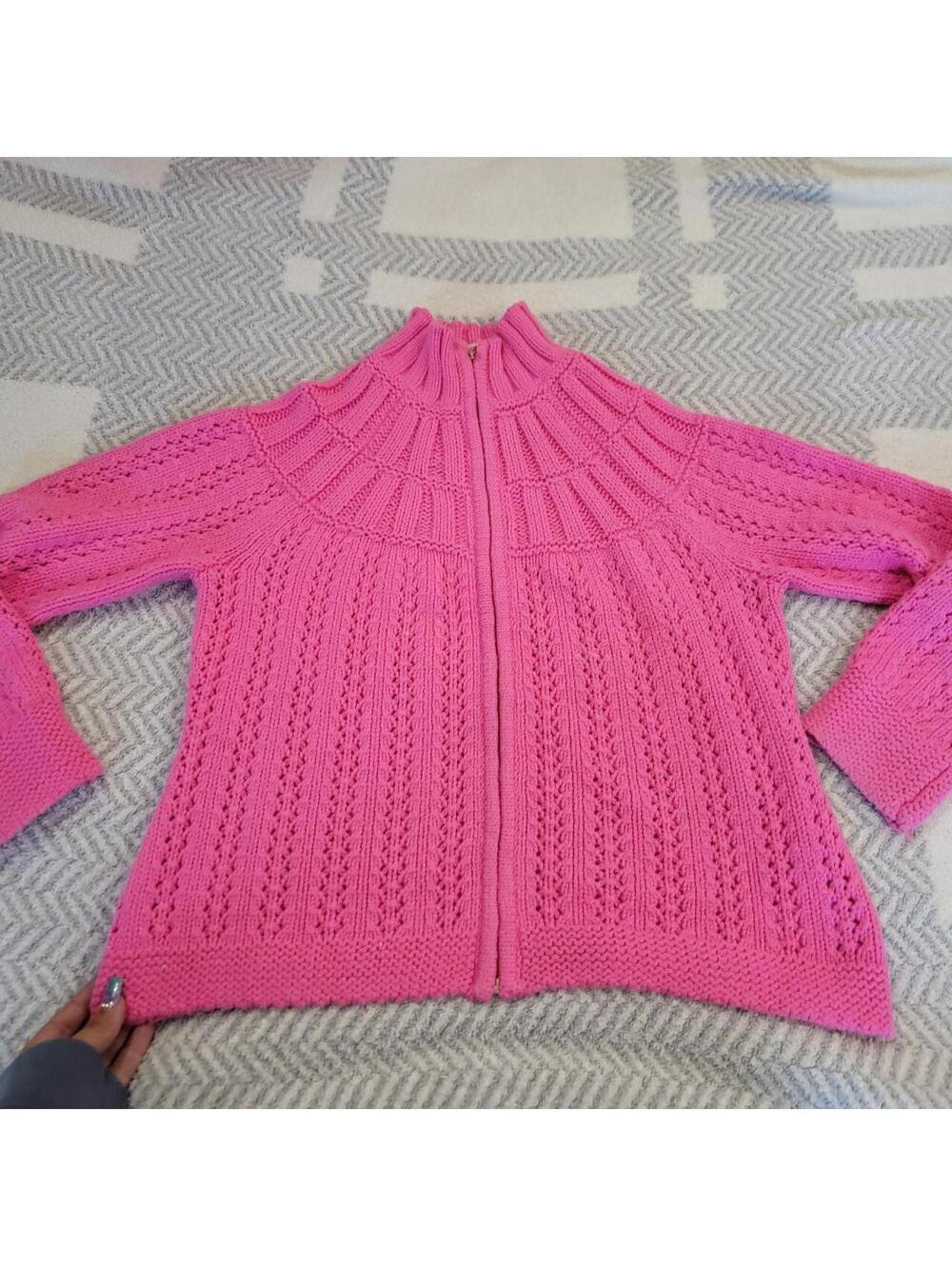 Talbots Women's Pink Jumper